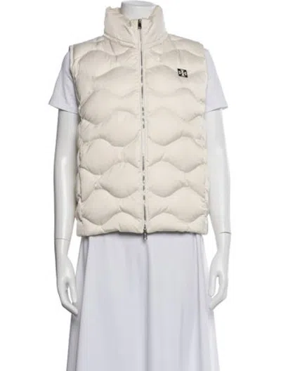 Pre-owned Tory Burch Vest In Neutrals