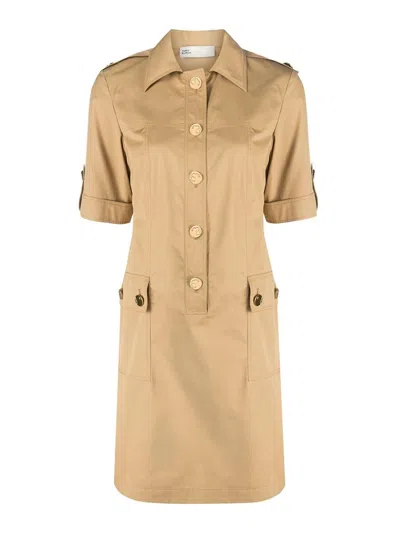 TORY BURCH COTTON CAMP DRESS