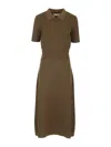 Tory Burch Vestido Midi - Verde