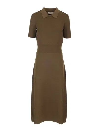 Tory Burch Vestido Midi - Verde