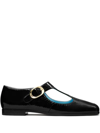 TORY BURCH VIOLET T STRAP LOAFERS