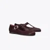 Tory Burch Violet T-strap In Red