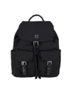 Tory Burch Functional Nylon Backpack With Multiple Pockets