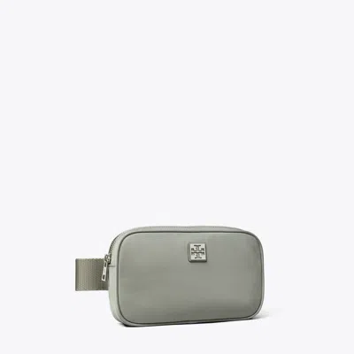 Tory Burch Virginia Nylon Belt Bag In Gray