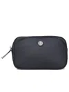 Tory Burch Virginia Nylon Belt Bag In Basil In Black