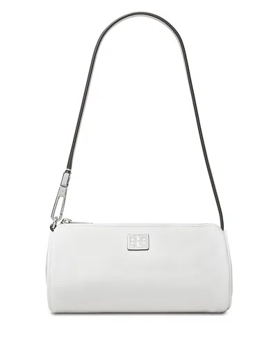 Tory Burch Virginia Cylinder Bag In White