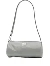 Tory Burch Virginia Cylinder Shoulder Bag In Gray