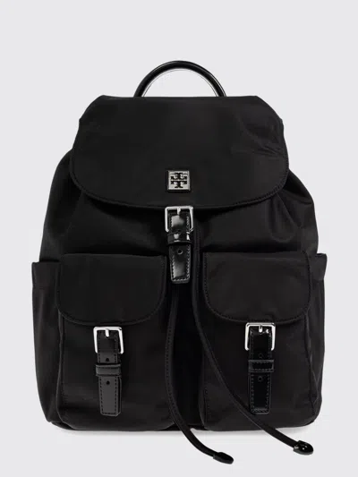 Tory Burch Virginia Nylon Backpack In Black