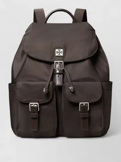 Tory Burch Virginia Nylon Backpack Top Handle Straps