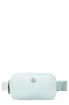 Tory Burch Virginia Nylon Belt Bag In Ice Blue