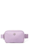 Tory Burch Virginia Nylon Belt Bag In Purple Heather