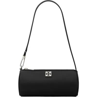 TORY BURCH TORY BURCH VIRGINIA NYLON CYLINDER SHOULDER BAG
