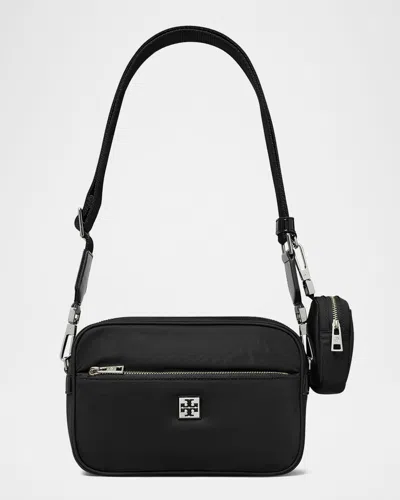 TORY BURCH VIRGINIA NYLON SHOULDER BAG
