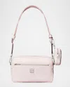 Tory Burch Virginia Nylon Shoulder Bag In Pink