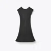 Tory Burch Viscose Knit Dress In Black