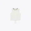 Tory Burch Viscose Linen Shell Top