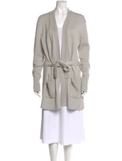 Pre-owned Tory Burch V-neck Sweater In Neutral