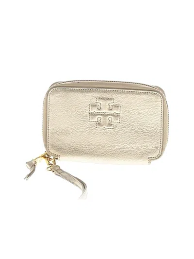 Pre-owned Tory Burch Wallet In Gold
