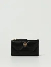 Tory Burch Wallet  Woman Color Black In Black