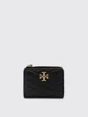 Tory Burch Wallet  Woman Color Black In Black