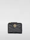 Tory Burch Wallet  Woman Color Black In 黑色