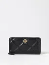 Tory Burch Wallet  Woman Color Black In 黑色