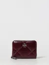 Tory Burch Wallet  Woman Color Burgundy In Burgundy