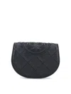 Tory Burch Wallet With Chain In Black