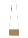 Tory Burch Wallet With Chain "kira" In Brown