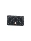 Tory Burch Kira Chain Wallet In Black