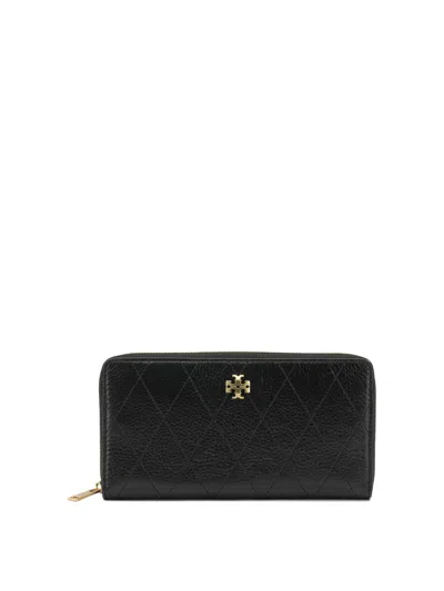 Tory Burch Wallets & Card Holders In Black