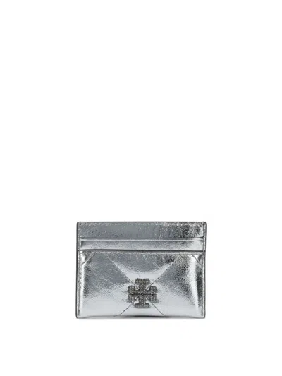 Tory Burch Compact Wallets And Card Holders Collection In Metallic