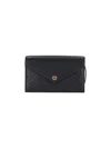 Tory Burch T Monogram Envelope Chain Wallet In Black