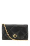 Tory Burch Chain Wallet In Black
