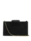 Tory Burch Black Fleming Mini Crossbody Bag In Black