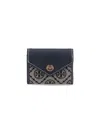 Tory Burch Flap Envelope Chain Stitching In Blue
