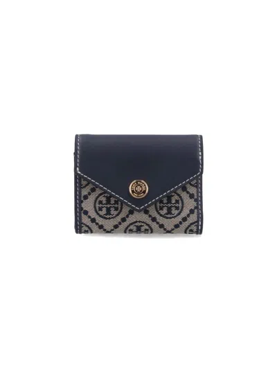 Tory Burch Flap Envelope Chain Stitching In Blue