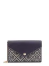 Tory Burch Wallets Blue In Blue