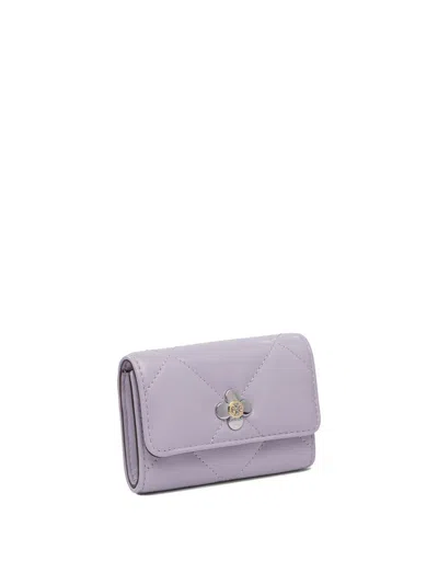 Tory Burch Wallets In Purple Heather