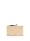 Tory Burch Fleming Wallet In Neutral