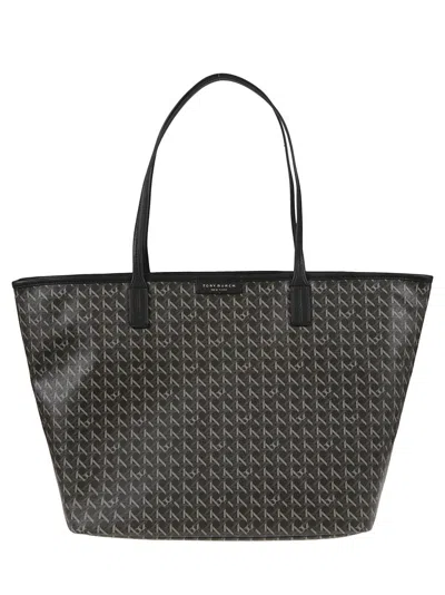 Tory Burch Water-resistant Shopper Bag With Leather Accents