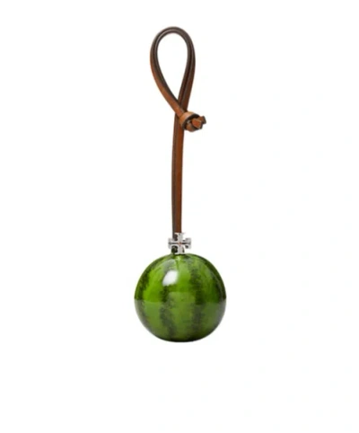 Tory Burch Watermelon-shaped Bag Charm In Green