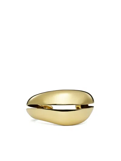 Tory Burch Wave Ear Cuff In Gold