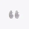 Tory Burch Wave Earrings In Metallic