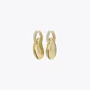 Tory Burch Wave Hoop Earring In Gold
