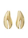 Tory Burch Small Wave Earrings In Gold