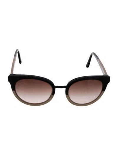 Pre-owned Tory Burch Wayfarer Gradient Sunglasses