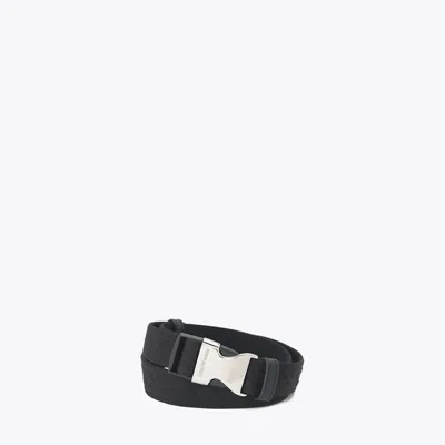 Tory Burch Webbing Belt In Black