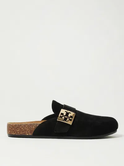 TORY BURCH WEDGE SHOES TORY BURCH WOMAN COLOR BLACK,H08739002