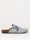 Tory Burch Wedge Shoes  Woman Color Blue In Blue
